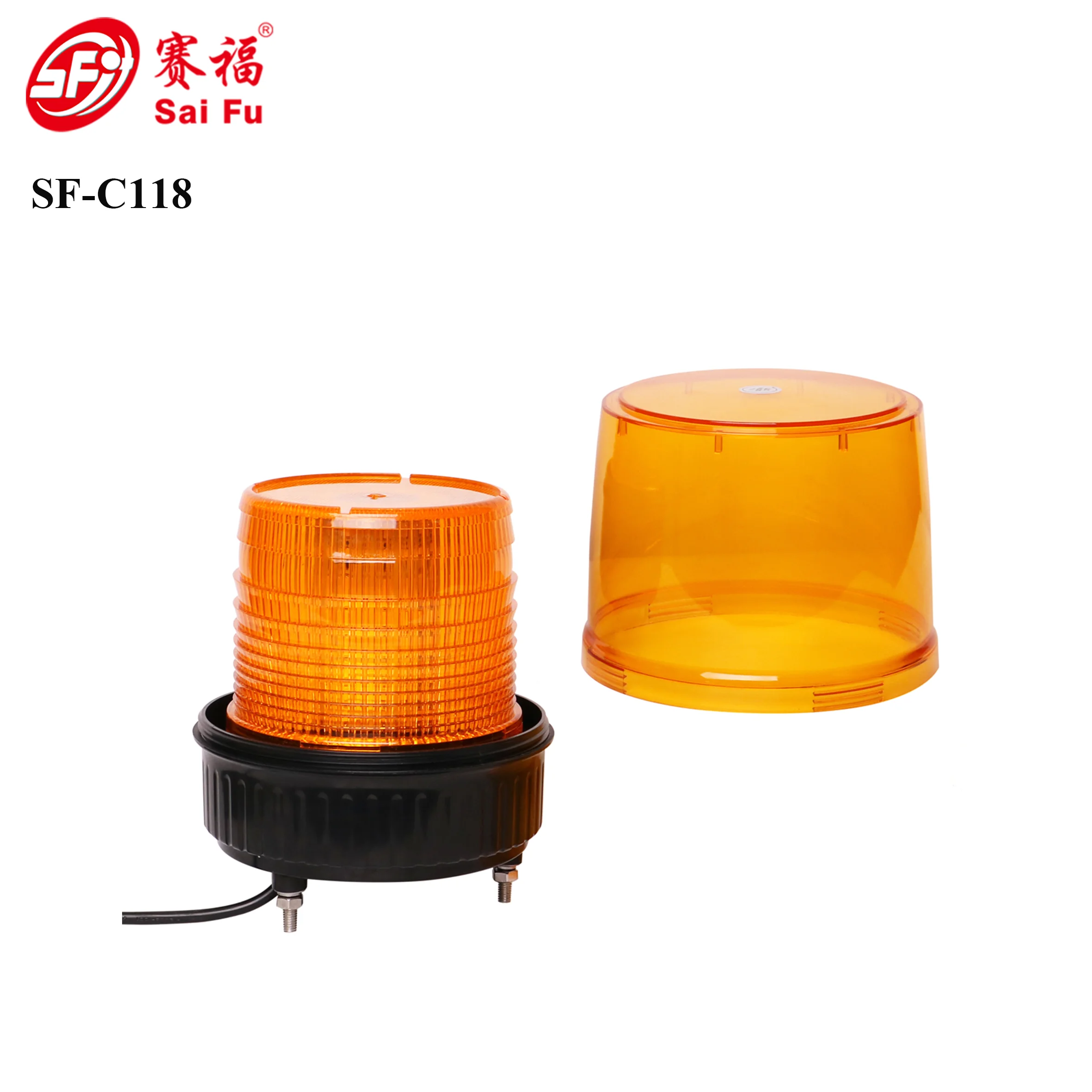 AC100--240V  Car Roof Strobe Beacon Rotating Led  Warning  Light Rainproof design