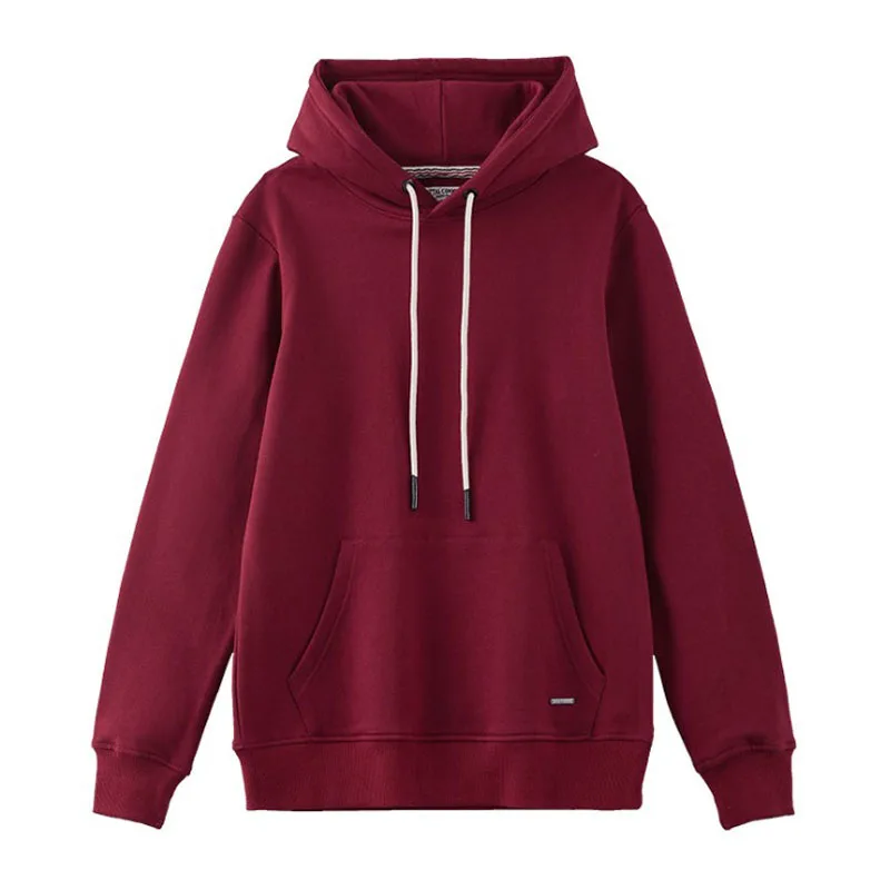 360G Heavyweight 100% Cotton Hoodie White Hoodies with 17 Colors Unisex Men and Womens Hoodies Pullover T Shirts with Hood