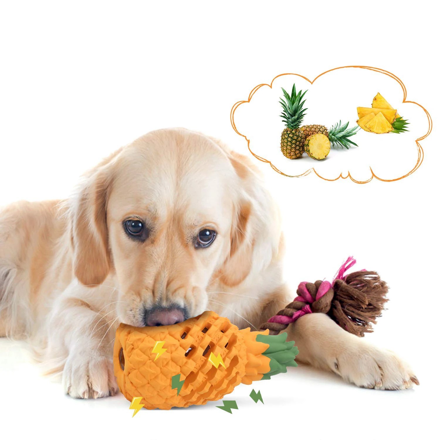 Christmas Food Grade Safe Rubber Interactive Dog Toys Free Sample Cute Pet Chew Toy For Aggressive Chewers