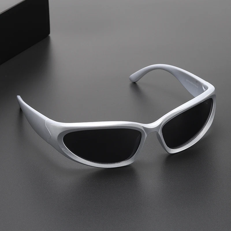 Super Hot Y2K Outdoor Cycling Sports Women Sunglasses 5119 Fashion Cool Colorful UV400 Lens Punk Sun Glasses for Men