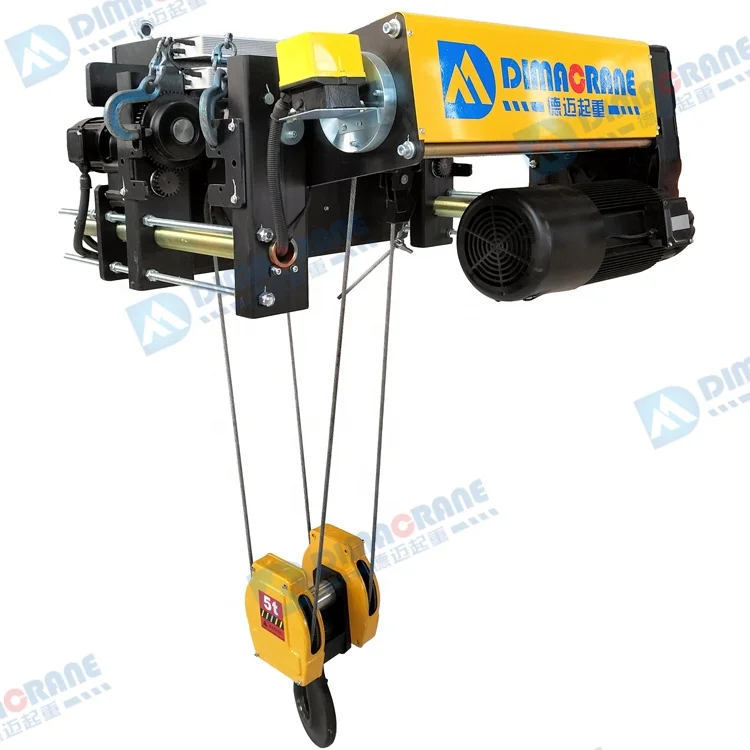 5 ton 9 m newly upgraded Europe style electric hoist 3 ton Wire Rope Hoist price