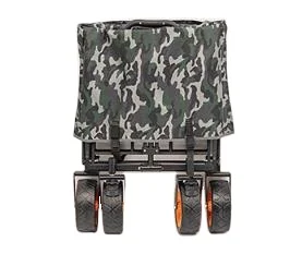 Collapsible Folding Wagon Outdoor Beach Shopping Garden Cart with Wheels