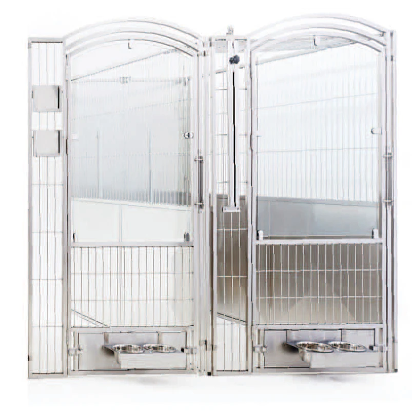 AEOLUS Walk-in kennel system Very Versatile Combinations Cost Effective Big place for pets to live and reduce the stress