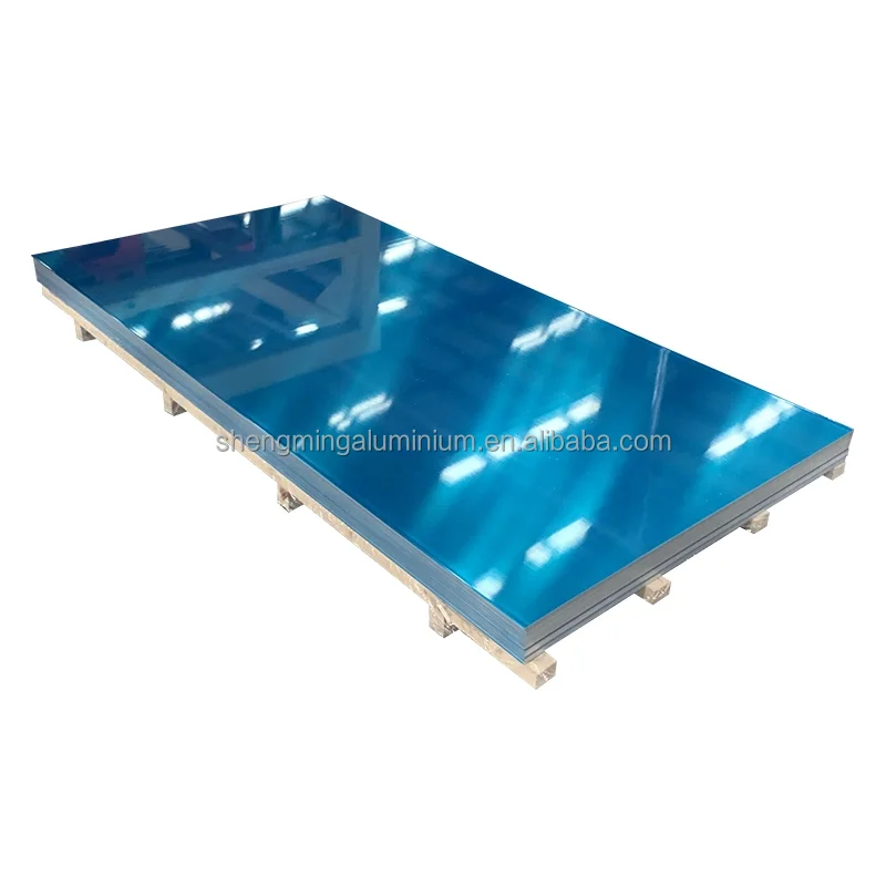 Hot rolled 3003 5052 5083 5754 6061 6063 with blue PVC protective film aluminum sheet coil for container