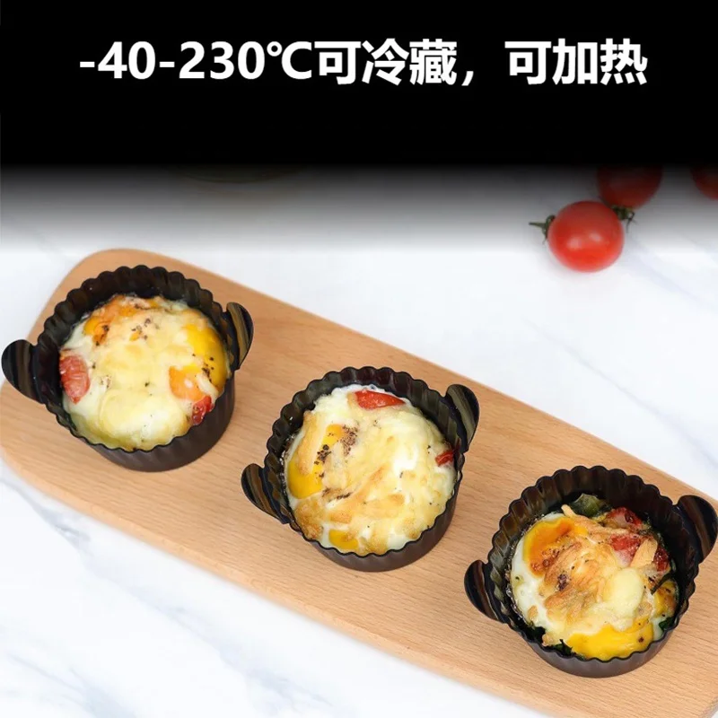 New Product Ideas 2024 Home And Kitchen Colorful Air Fryer Silicone Baking Cup Egg Boiler Cup Egg Poacher