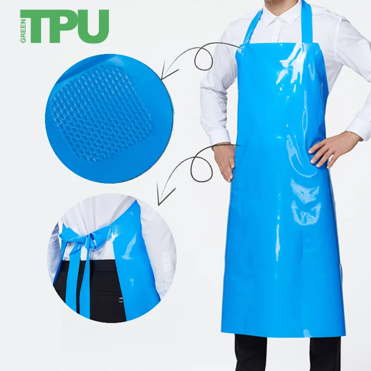 
Color TPU film food-grade oil proof cooling apron kit 