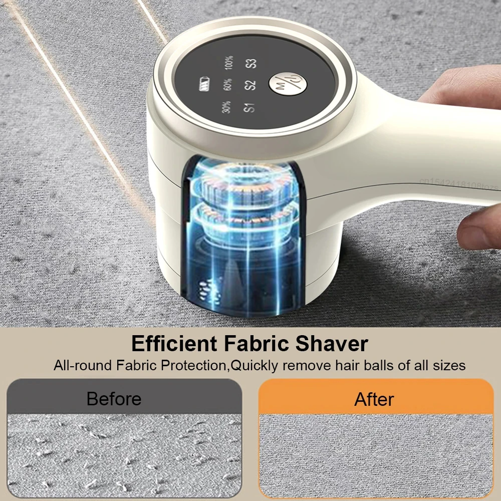 Portable New  Lint Remover Rechargeable  Cloth Fabric Shaver Fluff Pellet Remove Machine for Clothes Sweater