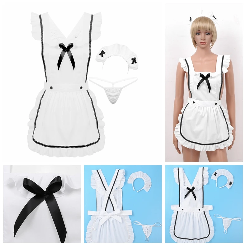 Hot Sale Maid Uniform Sexy Lingerie Cosplay Costume For ladies