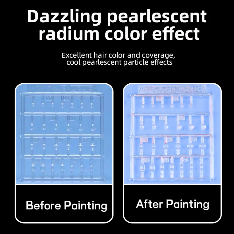 Water proof pearlescent glitter coloring paint markers pens decorative graffiti art markers for ornamentation