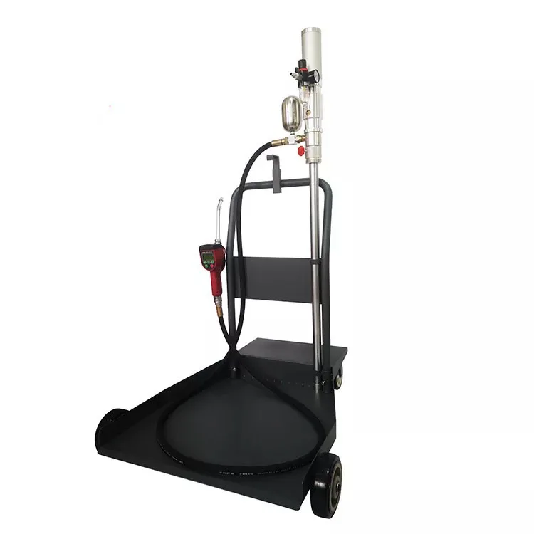 200L Pneumatic Oil Barrel Trolley with Pump Engine Motor Oil Dispenser
