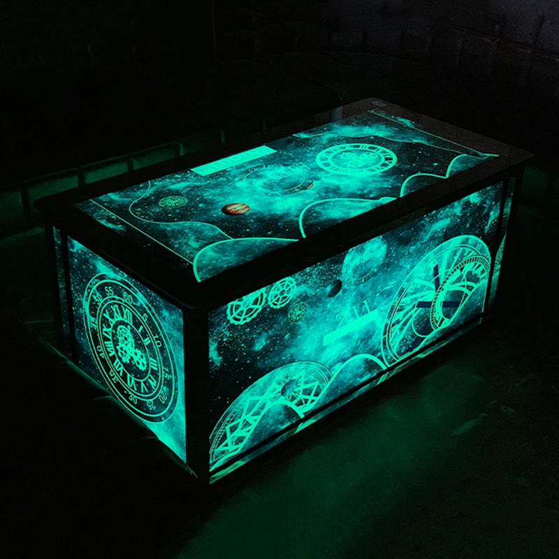 New Design Home Bar Coffee Table Night Club Led Lighting Tables With Usb Charge Pub Table