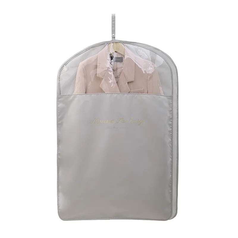 clothes cover travel durable breathable suit dress cover non woven garment bag