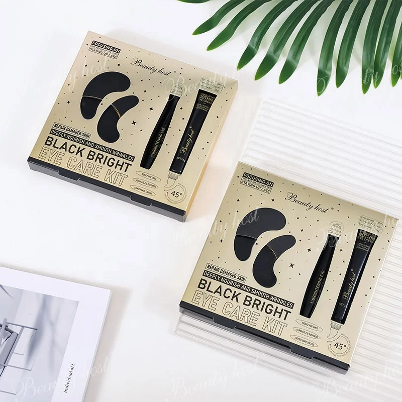 Factory Beauty Skincare Products Eye Care Kit Roll-on Brightening Eye Serum Up Night Soothing  Eye Cream