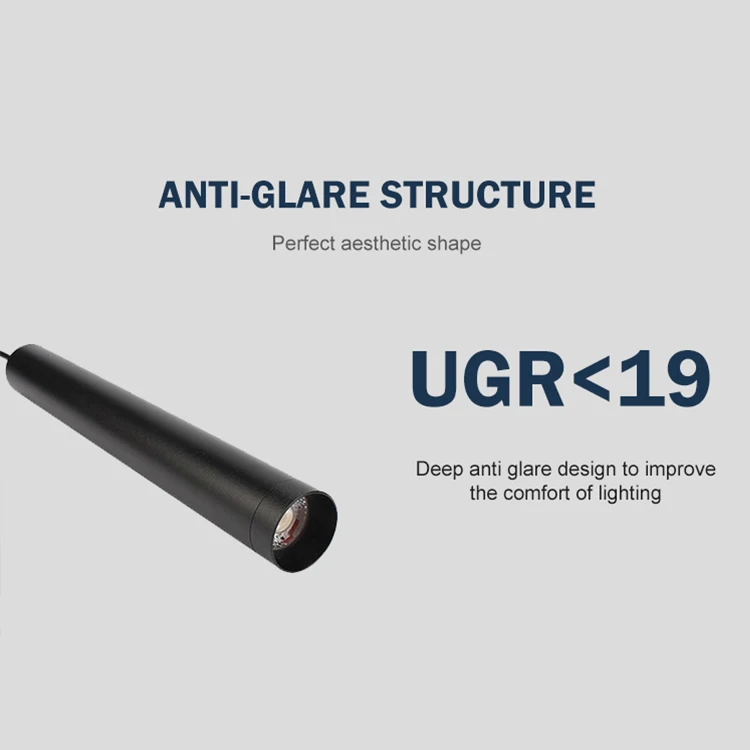 VACE Drop Down Suspend Cylinder Small Pendant Modern Chandelier Led Lamp Ceiling Lights