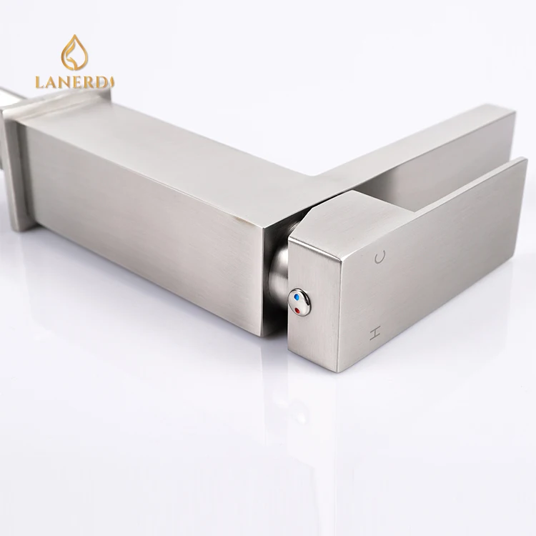 wholesale upc single lever lavatory bathroom single handle stainless steel water wash basin tap mixer faucet