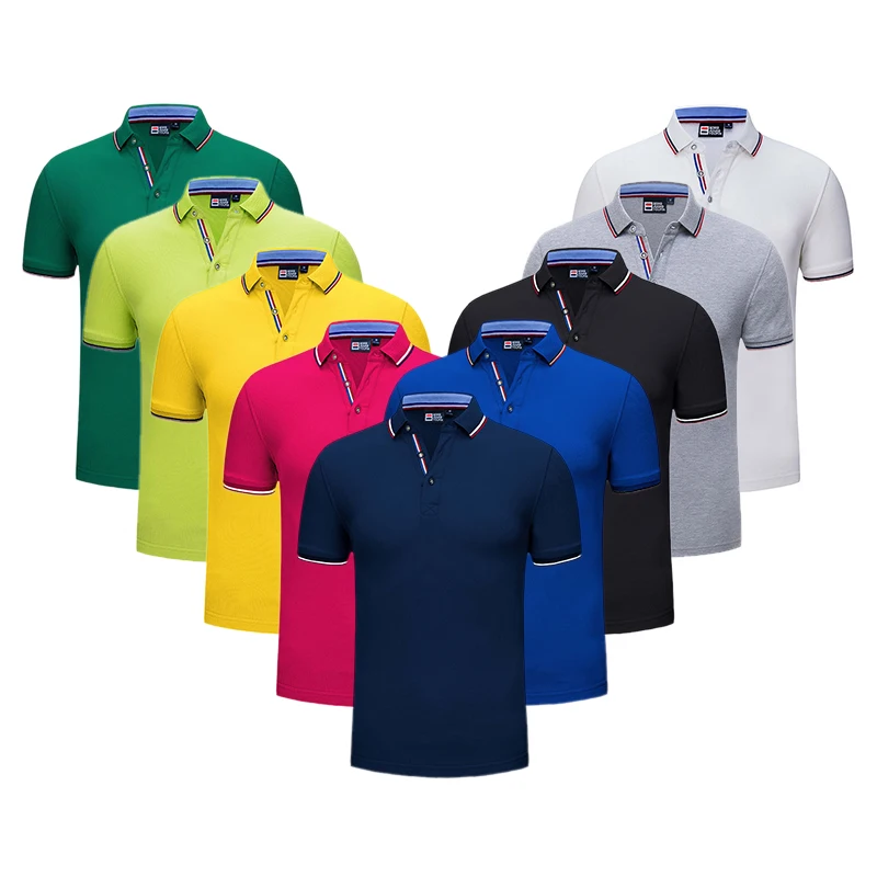 golf apparel manufacturers customized logo pique polo shirt cotton mesh fabric breathable men golf t shirts poloshirts