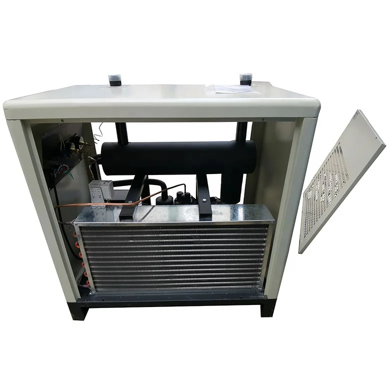 Airstone low dew point air cooled 3.0m3/min refrigerated compressed air dryer for compressor