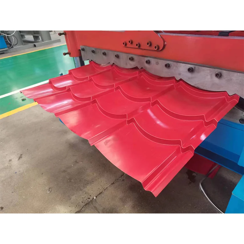 Ibr Ppgl  Ppgi Roof Tile Glazed Tile Metal Sheet Roll Trapezoidal Profile Cold Roll Forming Machine Roll Forming Machine
