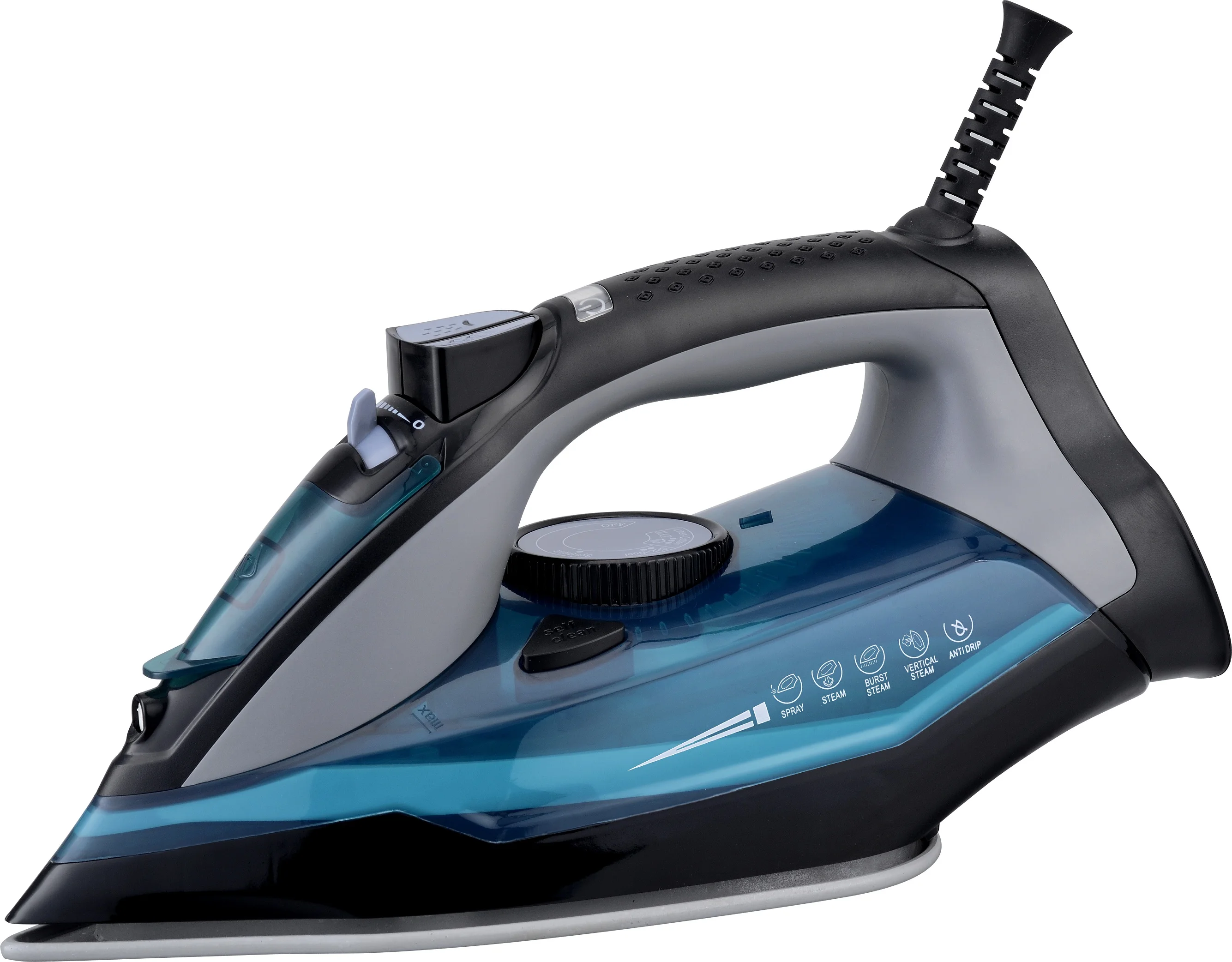 Full function portable water tank capacity 350ml electric best steam irons for home use vapeur vapor
