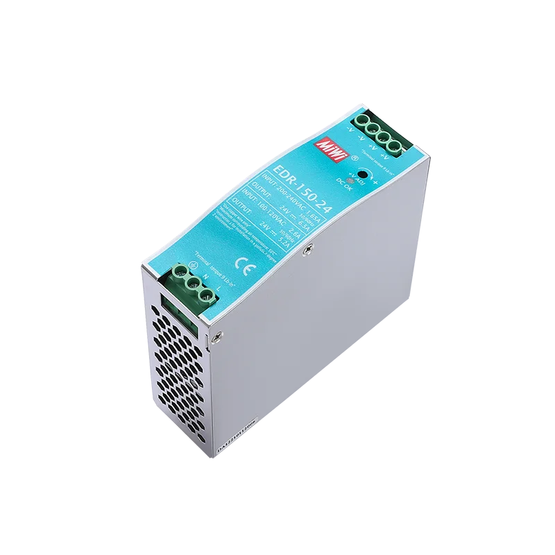 EDR-150-24 24 В светодиодный din-рейка импульсный источник питания трансформатор переменного тока в постоянного