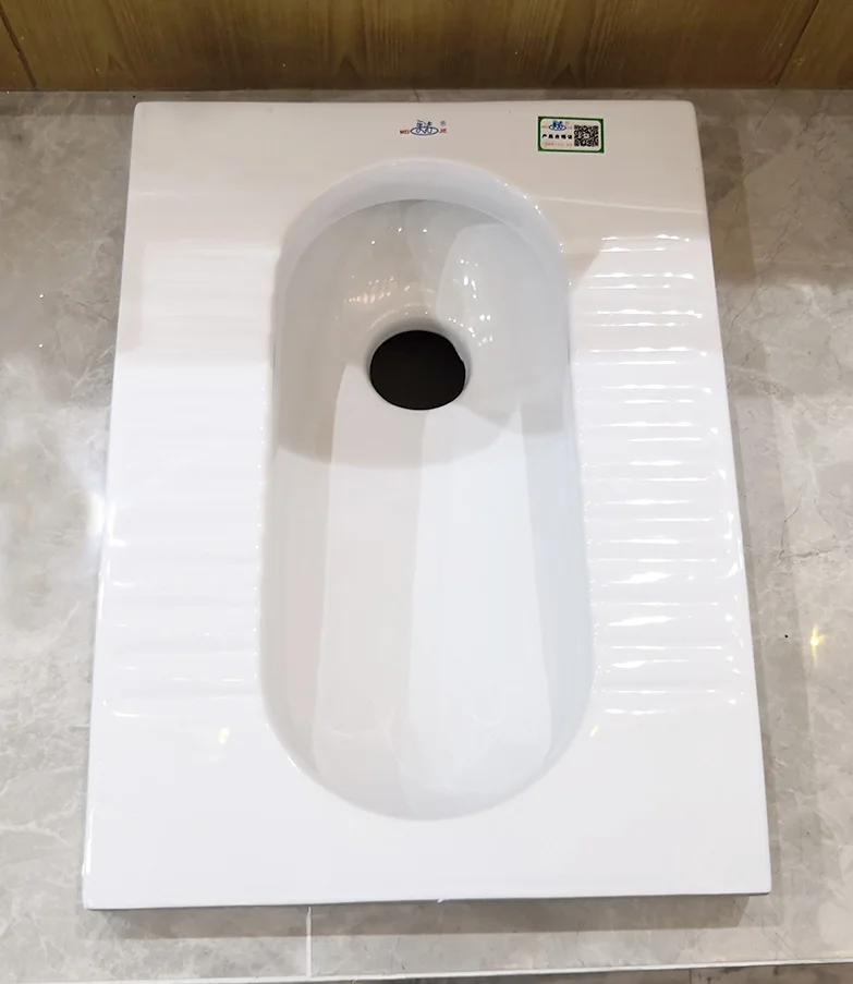 Hot sale high quality hospital favorite products refined ceramic chinese public toilet squatting