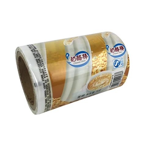 Wholesale low moq customized automatique ice lolly food sachet packaging ice candy wrapper plastic laminating film roll