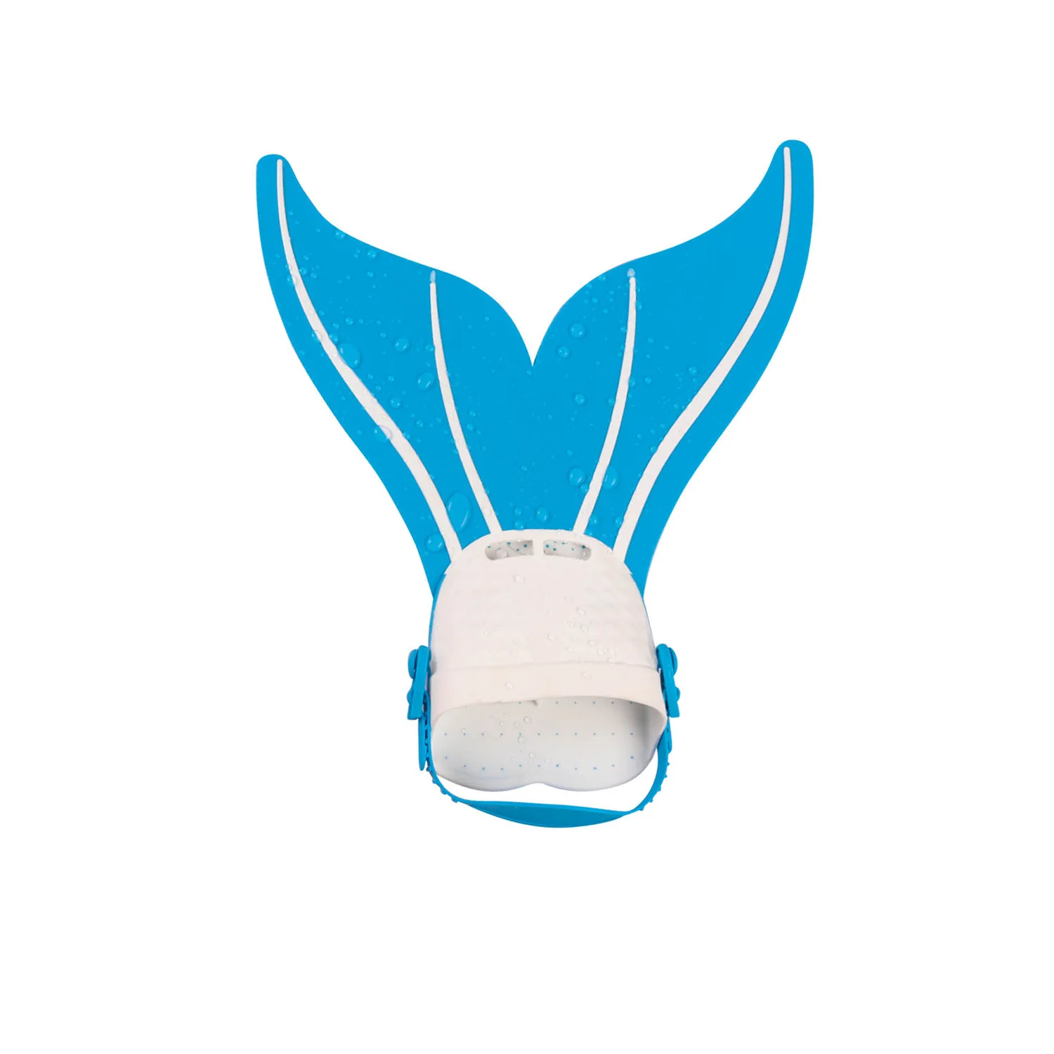 Wholesale Three Sizes Children Mermaid Diving Flippers Swim Monofin Siamese Tail Flippers