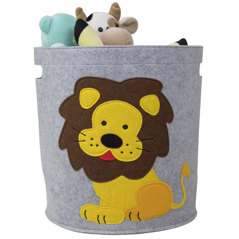 The Hottest Models Of 2024 Foldable  Multipurpose Felt Storage Baskets For Organizing