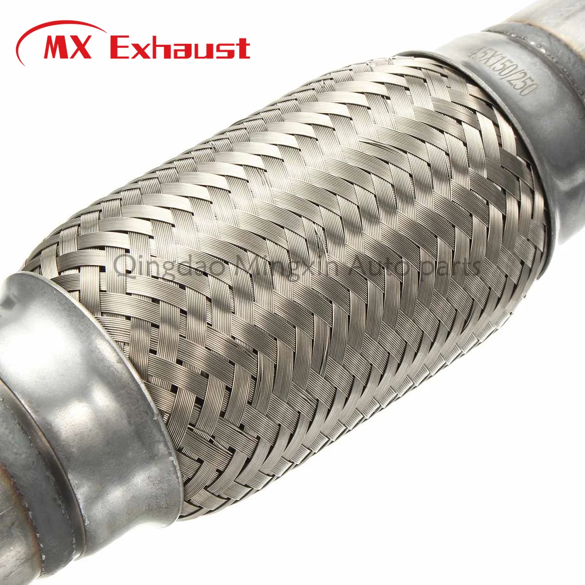 Top selling sinotruk howo truck spare parts wg9925540458 exhaust pipe flexible connection exhaust hose muffler with Nipple