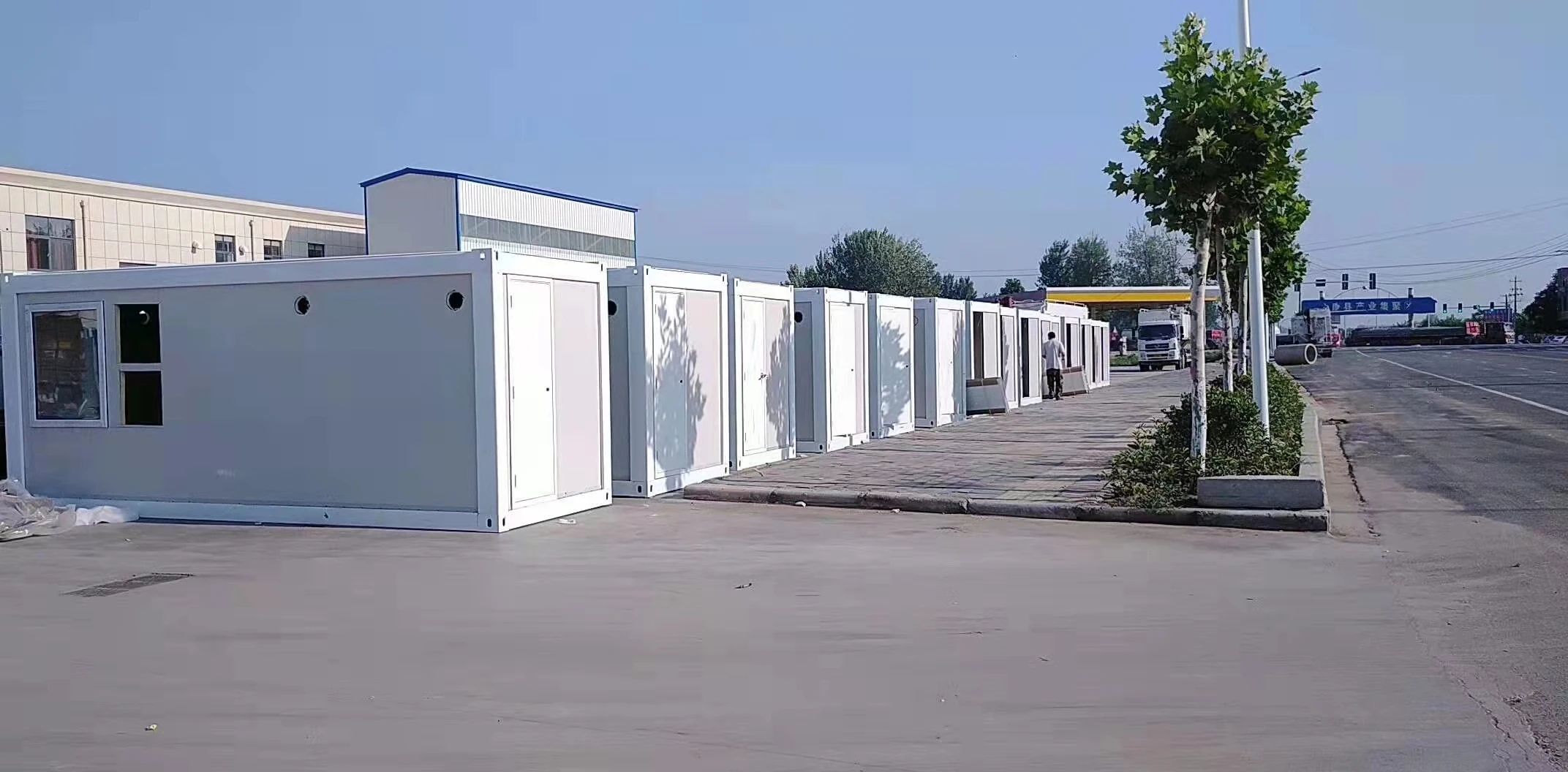 Prefabricated steel structure Luxury container house all with steel structure prefab house made by Headstream