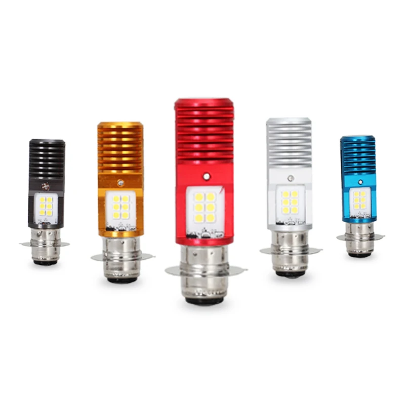 Automobiles HS HS1 H4 Motorcycle 8-80V 7/6W Led Headlight Bulbs Motorbike