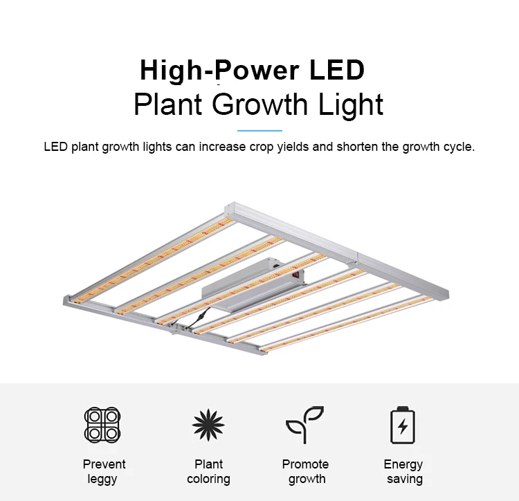 Indoor Hydroponic 480W Full Spectrum Led Grow Plant Light Lamp 480W 6 bar Grow LED Light For Indoor Garden Plant Grow