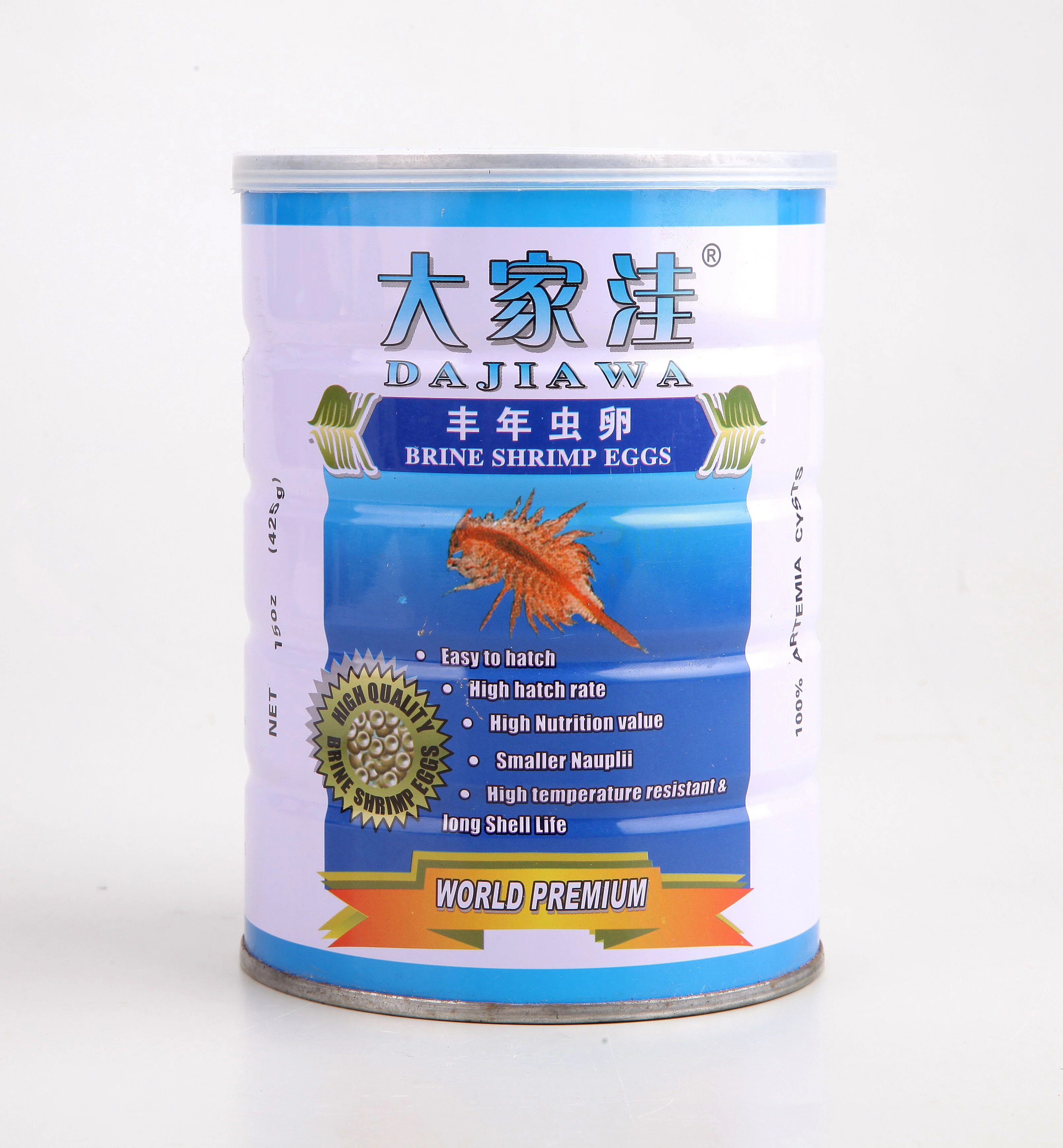 High Protein Artemia Cysts Brine Shrimp Eggs Baby Fish Food