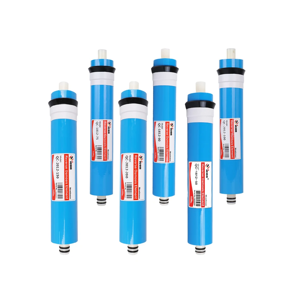97% Higher Salt Rejection 1812 Type Polyamide Reverse Osmosis Membrane 75gpd