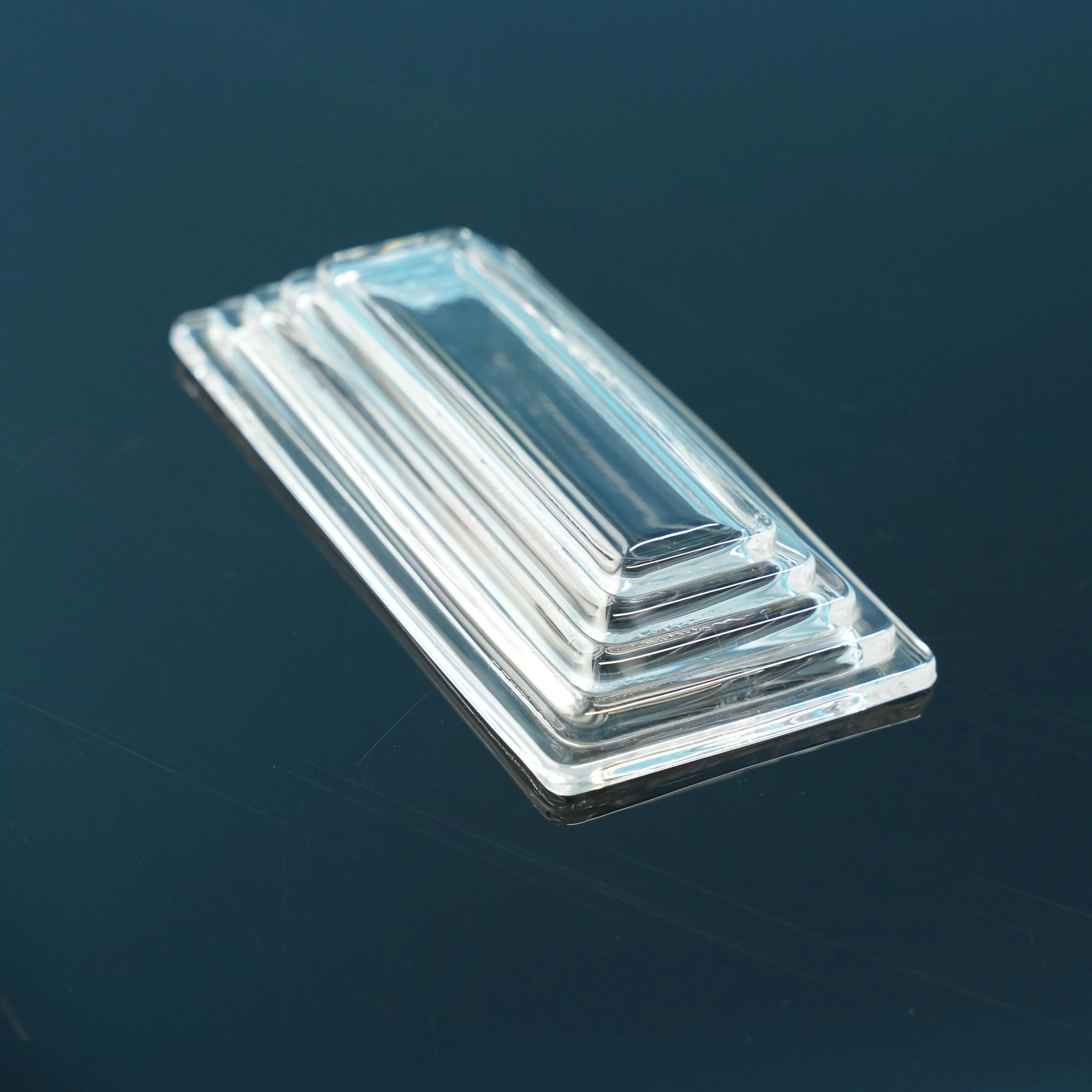 Manufacturer Custom Size Color Transparent Professional High Borosilicate Material Pressed Glass Cover For Outdoor Stair Stage