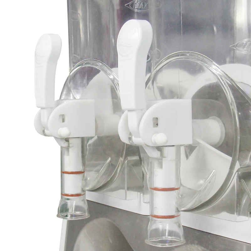  Оптовая продажа 12L x2 гранита сок из мультфильма «Холодное сердце»; Напитки машина загустения с смешиван небольшой Коммерческая Машина Для Мороженого замороженные