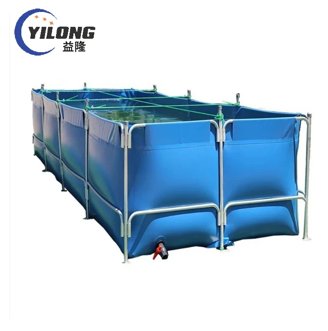 Tarpaulin Liner Aerators Fish Farming Ras Biofloc System Aquaculture Equipment