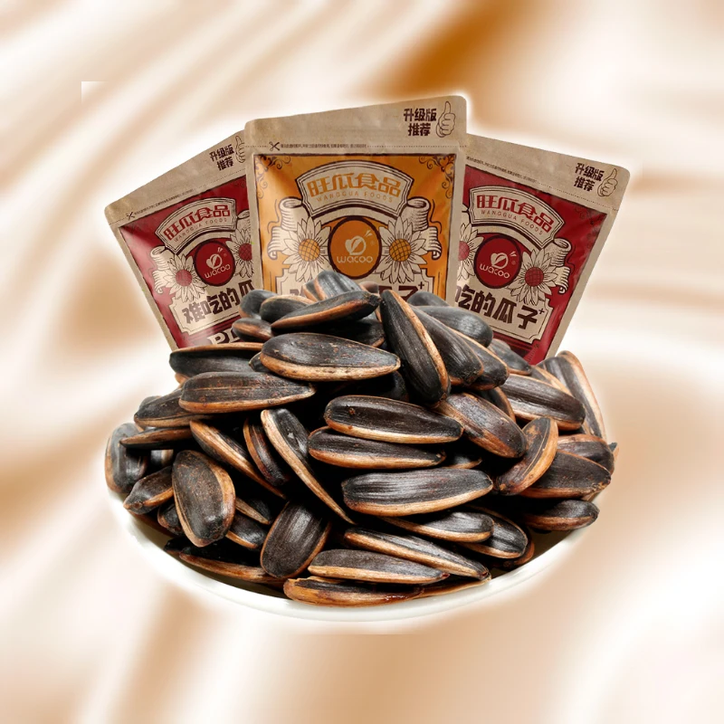 Wholesale High Quality Caramel Walnut Flavor Roasted Melon Seeds Original Flavor Fried Sunflower Seeds in Seal Bags