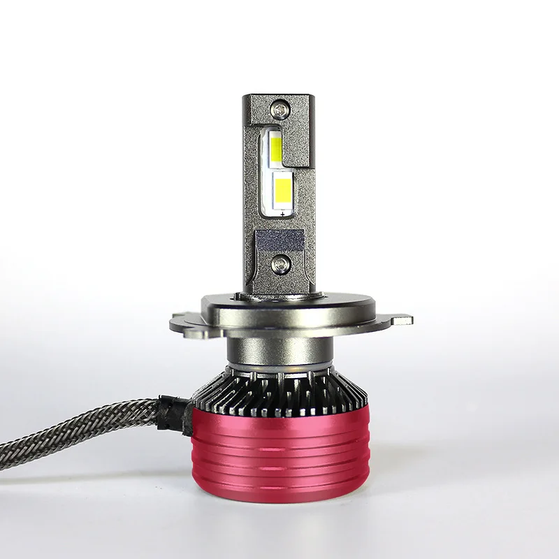 Headlights burst bulb wholesale super bright led single copper tube high power h4h7h spotlight LED car headlights