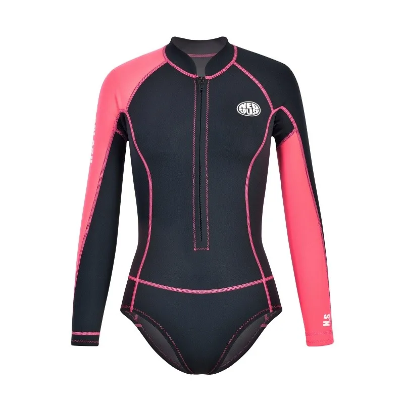 2.0MM Neoprene Wetsuits Keep Warm Long Sleeve Diving Suit Surf Wetsuit Surfing Two Piece Swimsuit