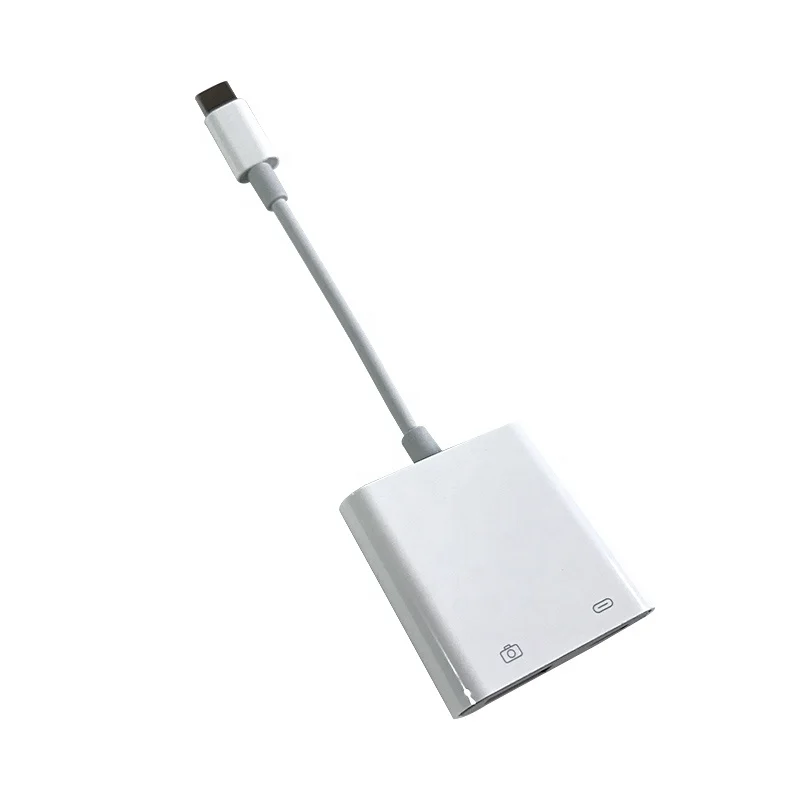 2 в 1 Type-C OTG адаптер 18 Вт DP QC кабель быстрой зарядки преобразователь Type C в USB3.0/USB C адаптер зарядки