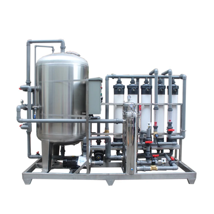 Salt water to drinking water machine 10000 per hour ultrafiltration proteins industry large water softener