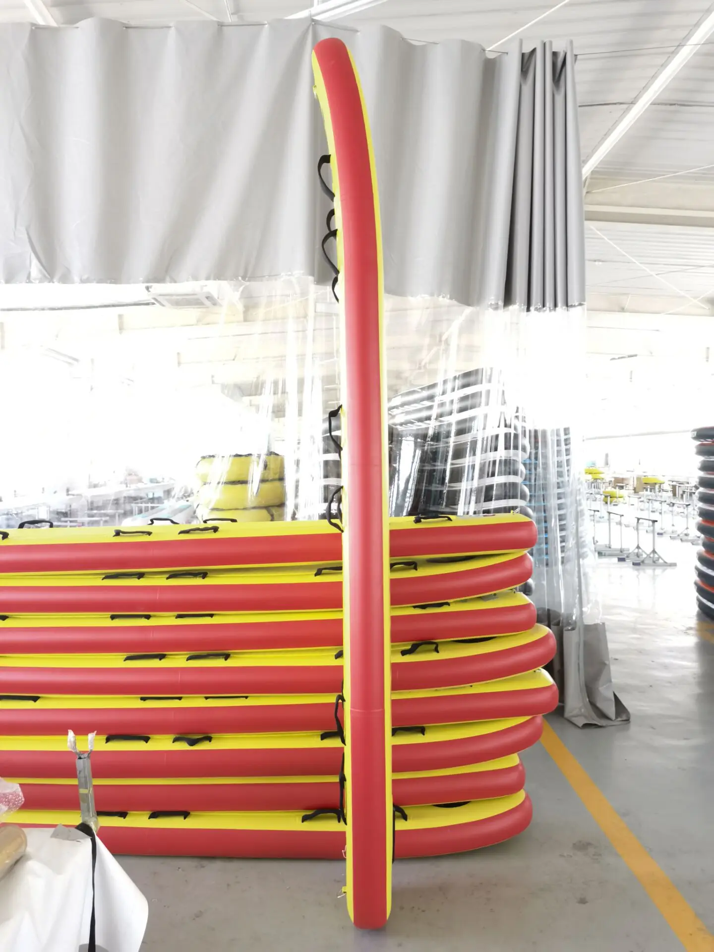 320X60X15Cm Jet Ski Rescue Sled Promotion Surf Surfboards Inflatable Soft Foldable Paddle Board