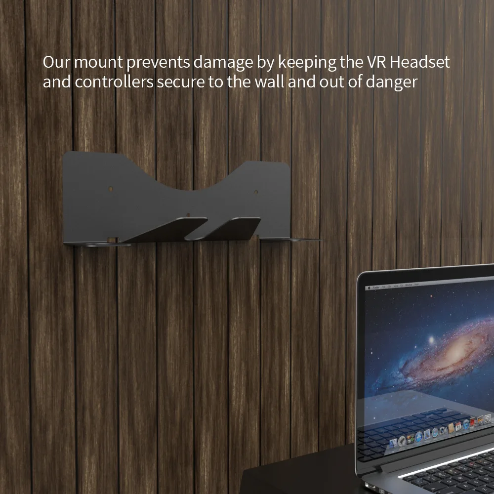 Настенная Подставка для хранения VR держатель гарнитуры стабильная подставка контроллера Oculus вопросы 2