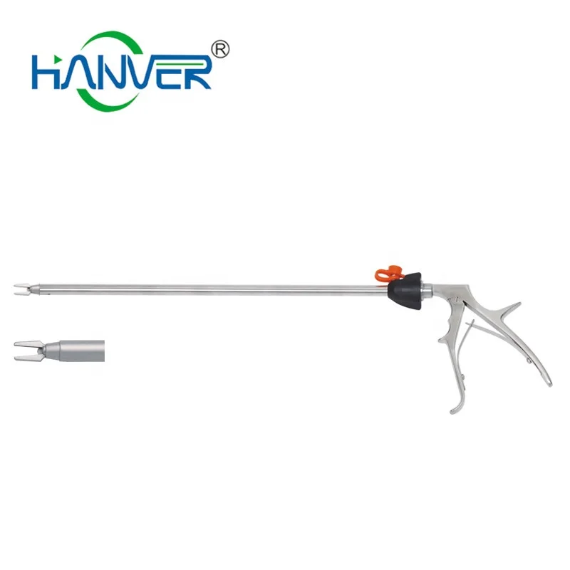 5mm Laparoscopic Instruments Single Action Titanium Clip Appliers