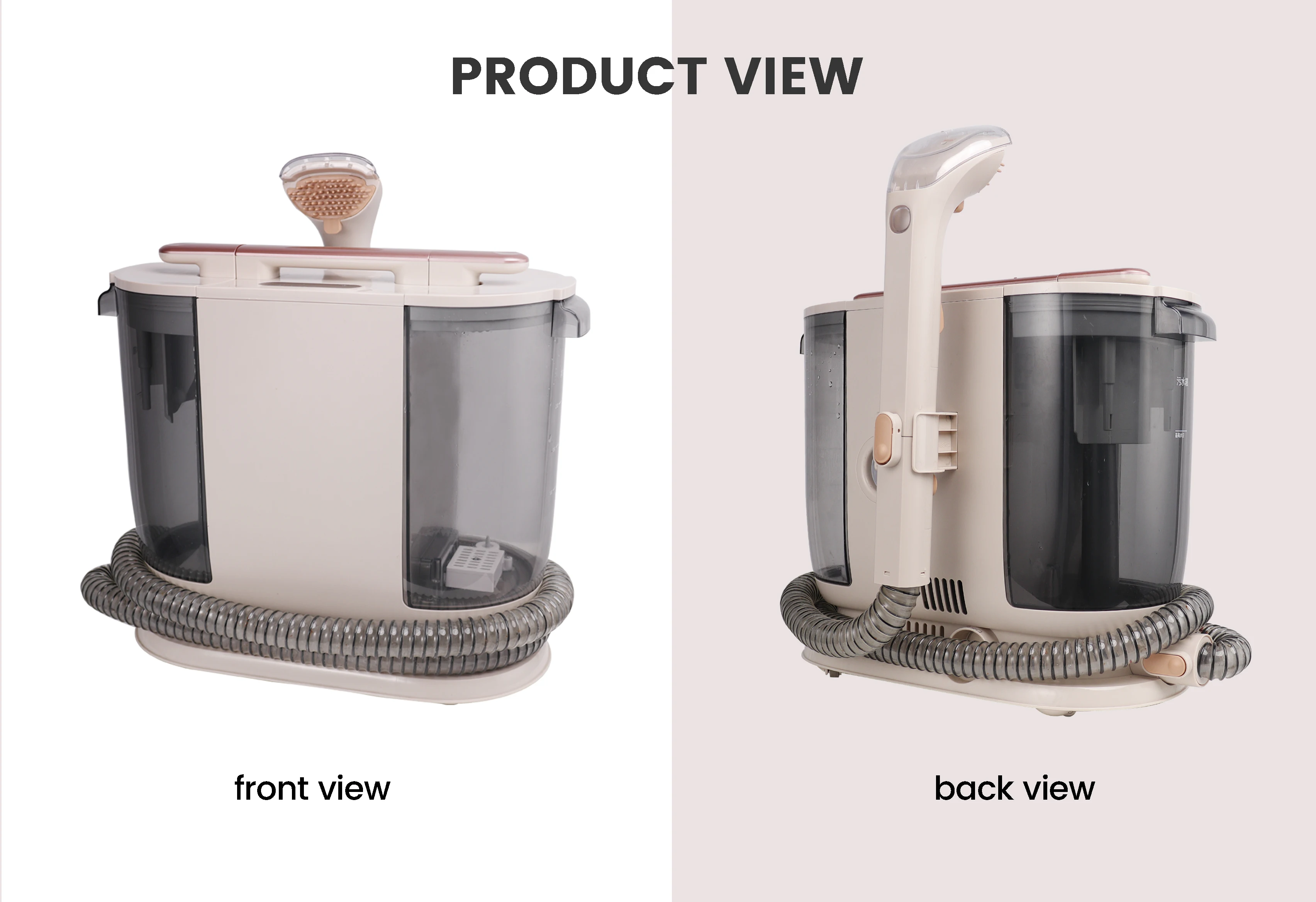 Professional Multifunction 2 Modes Carpet Cleaner Spot Removal & Steam Cleaning Vacuum Cleaner