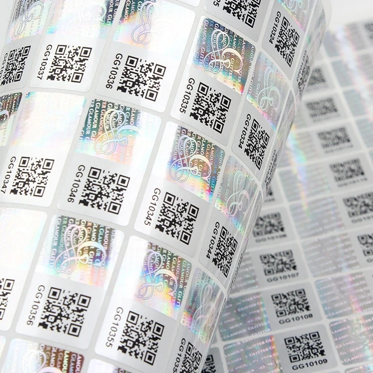 Self-Adhesive Dynamic Qr Code Anti-Counterfeiting Label Food Packaging Label