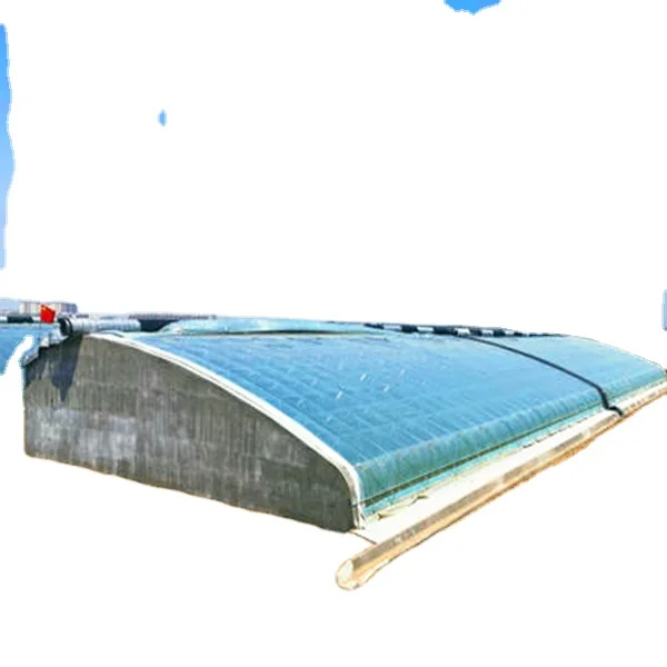 Vegetable seeding agricultural glass greenhouse with climate control systems
