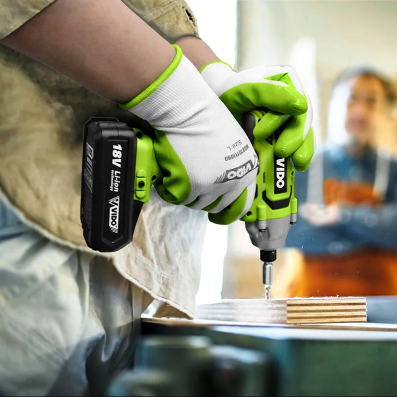 VIDO 18V Industrial quality pneumatic tool hammer 1/2 inch high duty air impact wrench for car power tools