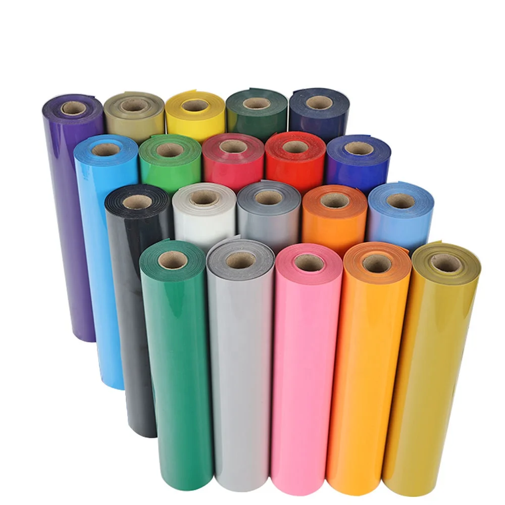 Guangyintong black heat transfer vinyl  high quality easy to weed best shirt material for heat transfer vinyl vinyl for shirts